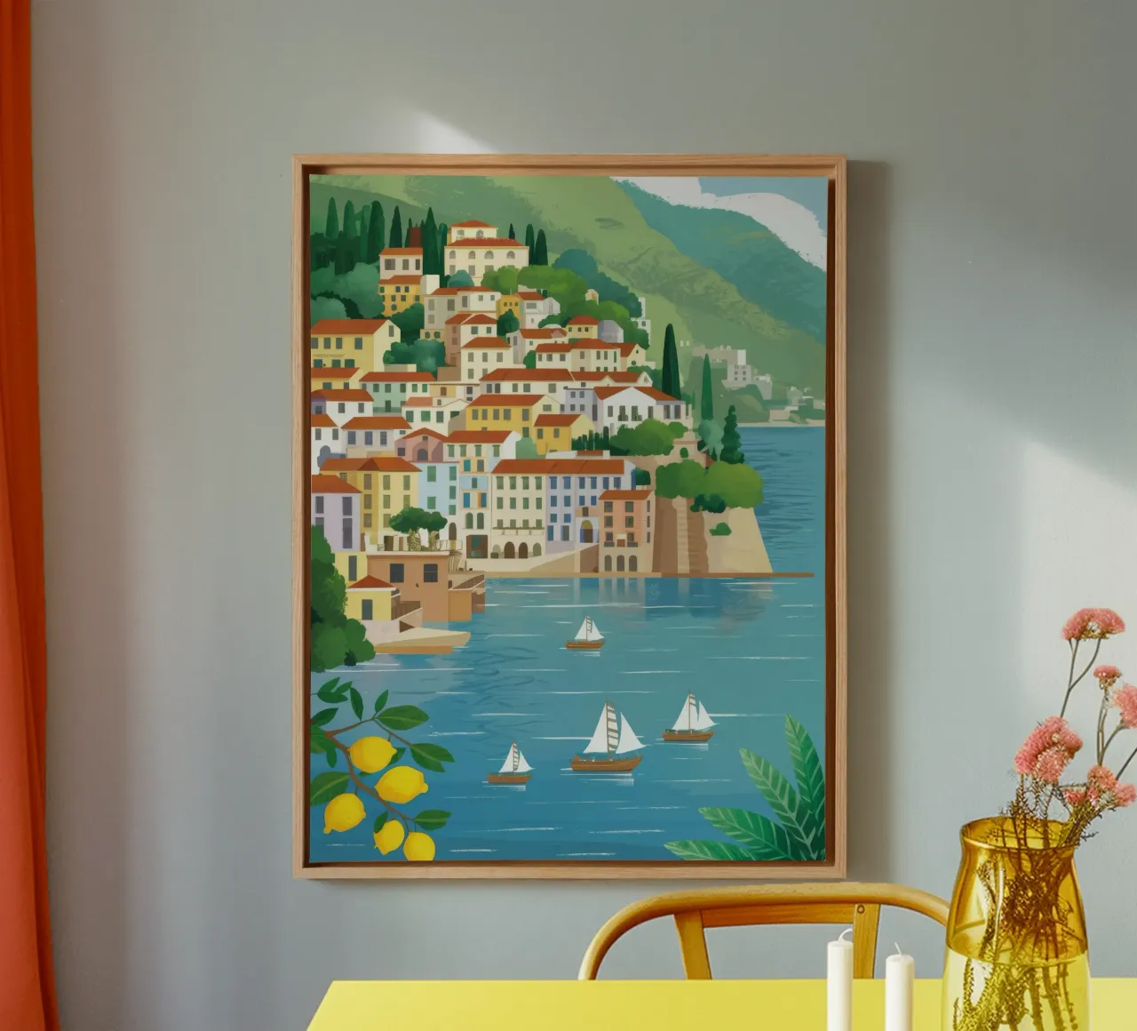 Lemon Grove Seaview tela da Jasper Rune