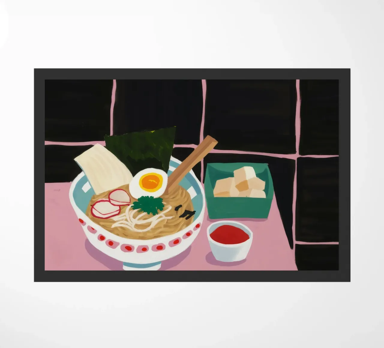 Ramen di mezzanotte Calma zerbino da Aurora Muse