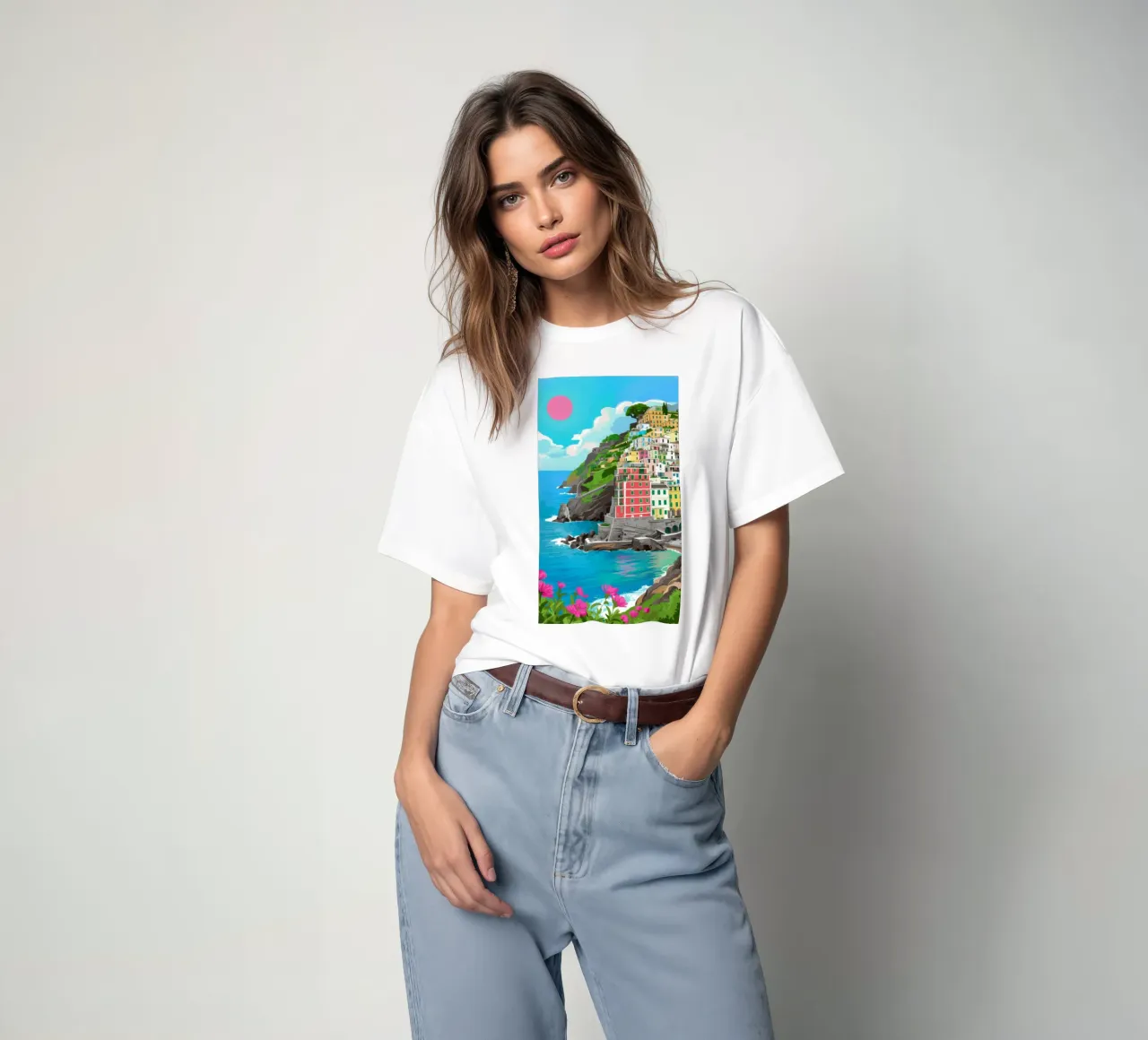 Sole Cremisi Cliffside t-shirt da Jasper Rune