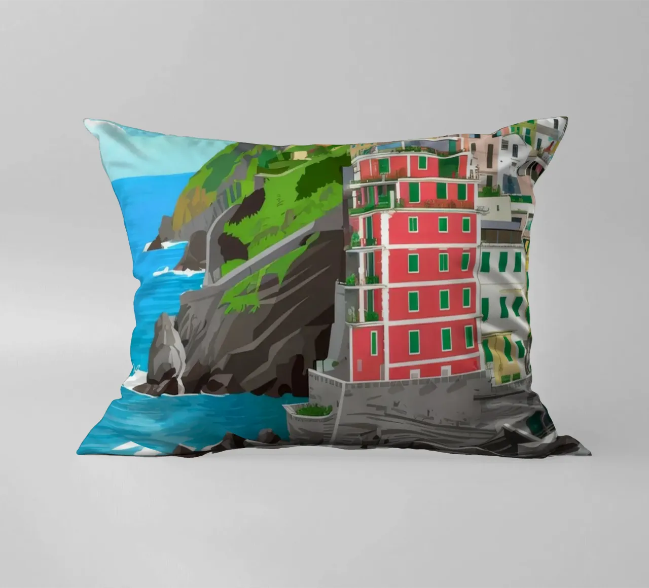 Sole Cremisi Cliffside cuscino da Jasper Rune