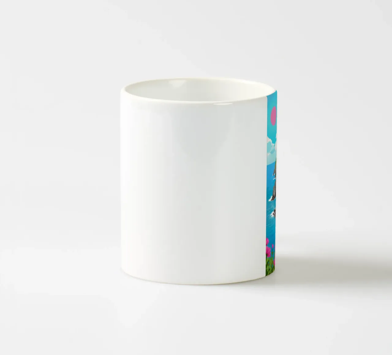Sole Cremisi Cliffside tazza in ceramica da Jasper Rune
