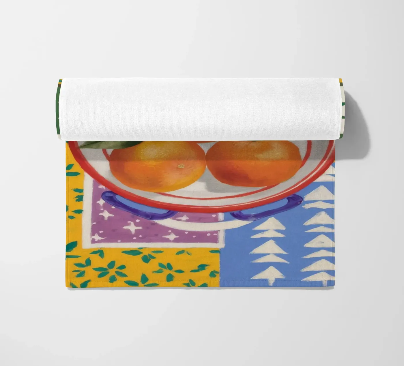 Mandarin Pattern Pop telo mare da Aurora Muse