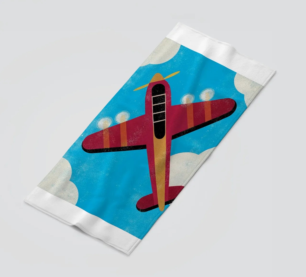 libellula aereo retrò telo mare da ralliness