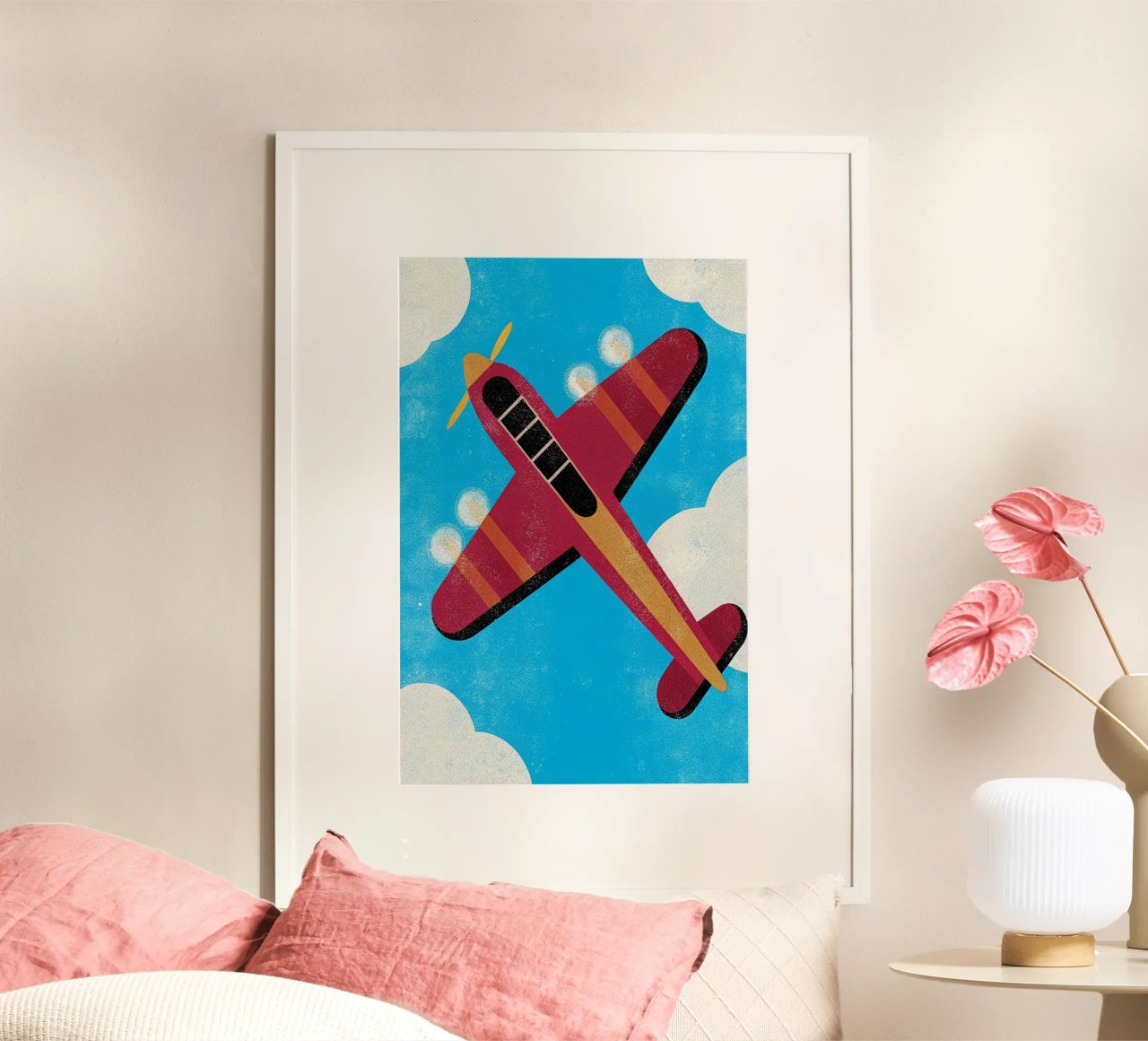 dragonfly airplane retro poster by ralliness