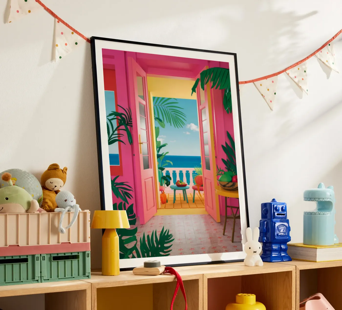 Balcony Sea Breeze poster da Jasper Rune