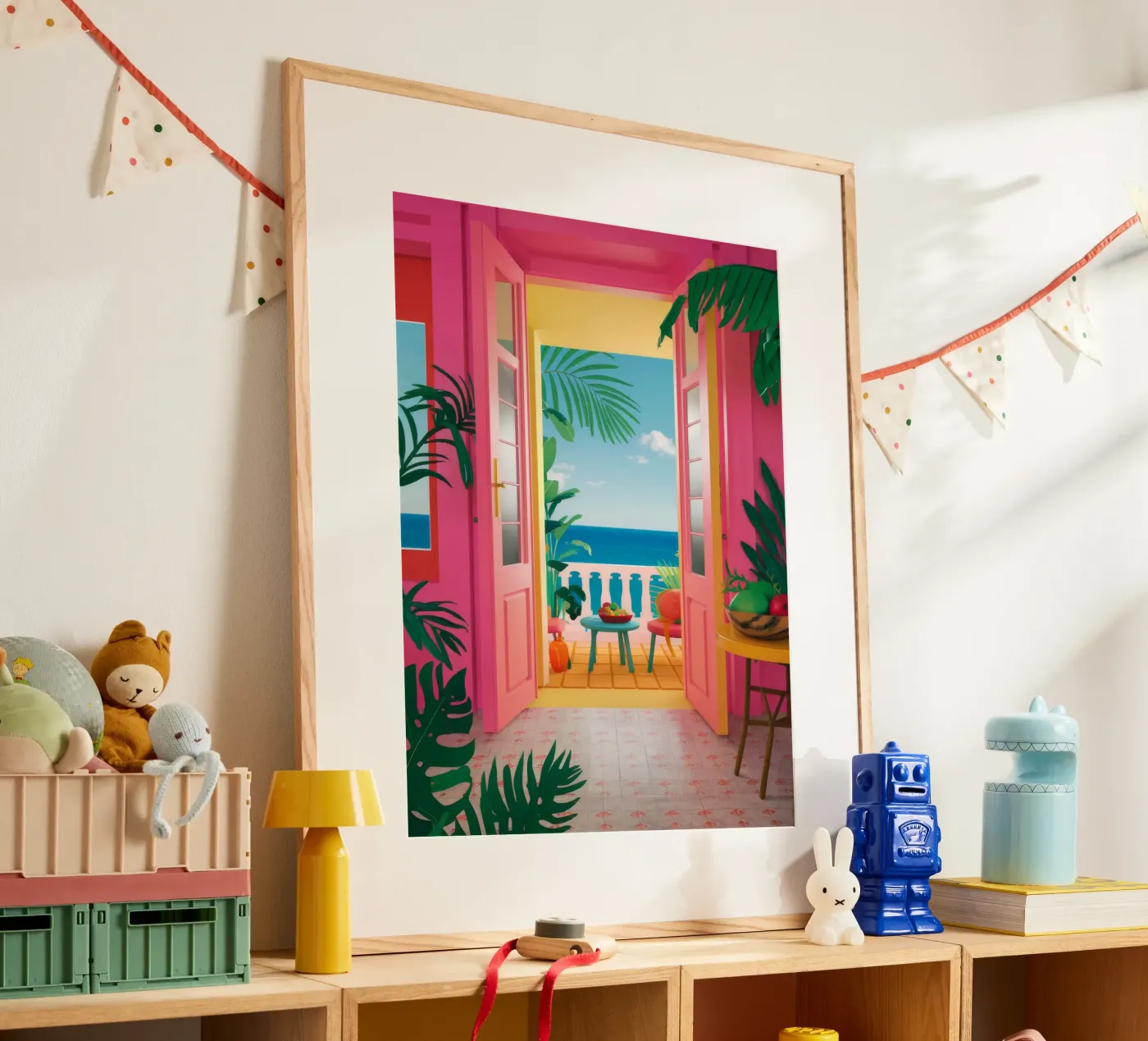 Balcony Sea Breeze poster da Jasper Rune