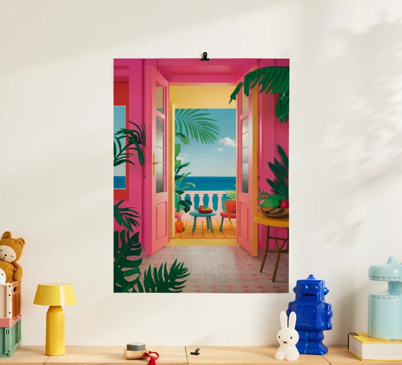 Balcony Sea Breeze poster da Jasper Rune