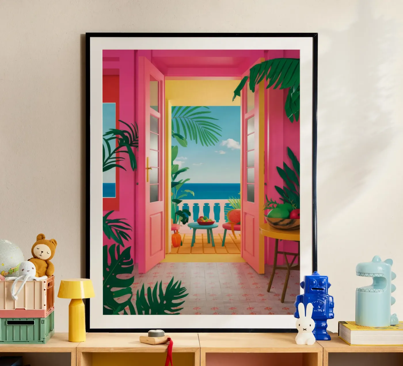 Balcony Sea Breeze poster da Jasper Rune