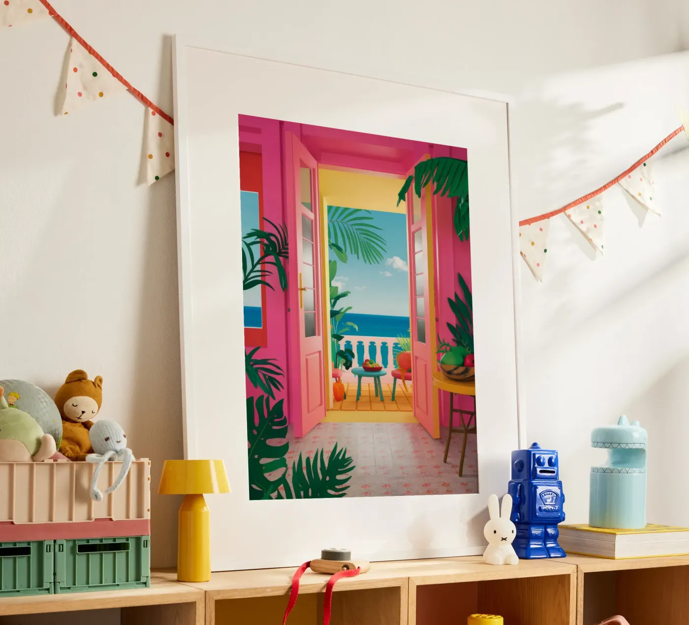 Balcony Sea Breeze poster da Jasper Rune