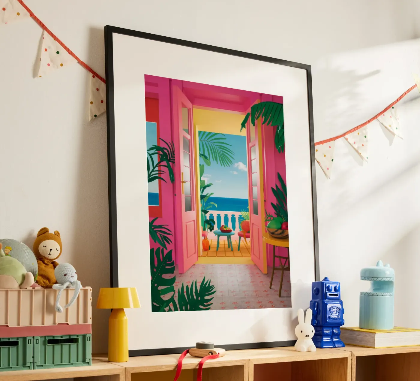 Balcony Sea Breeze poster da Jasper Rune