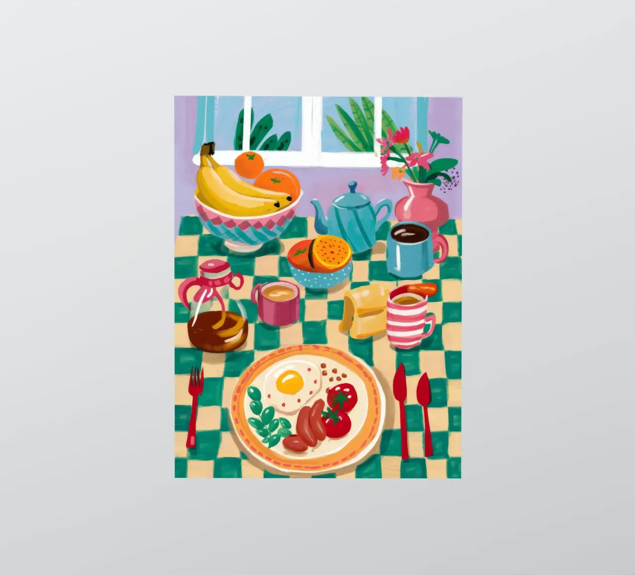 Brunch Color Harmony sticker by Aurora Muse