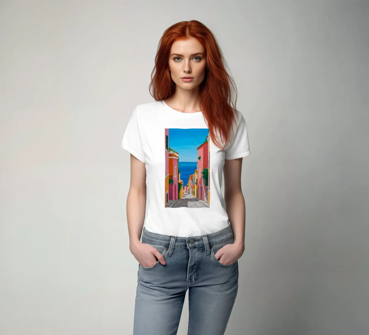 Pathway to Sea t-shirt by Jasper Rune