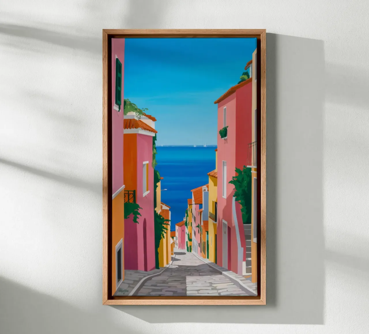 Pathway to Sea canvas by Jasper Rune