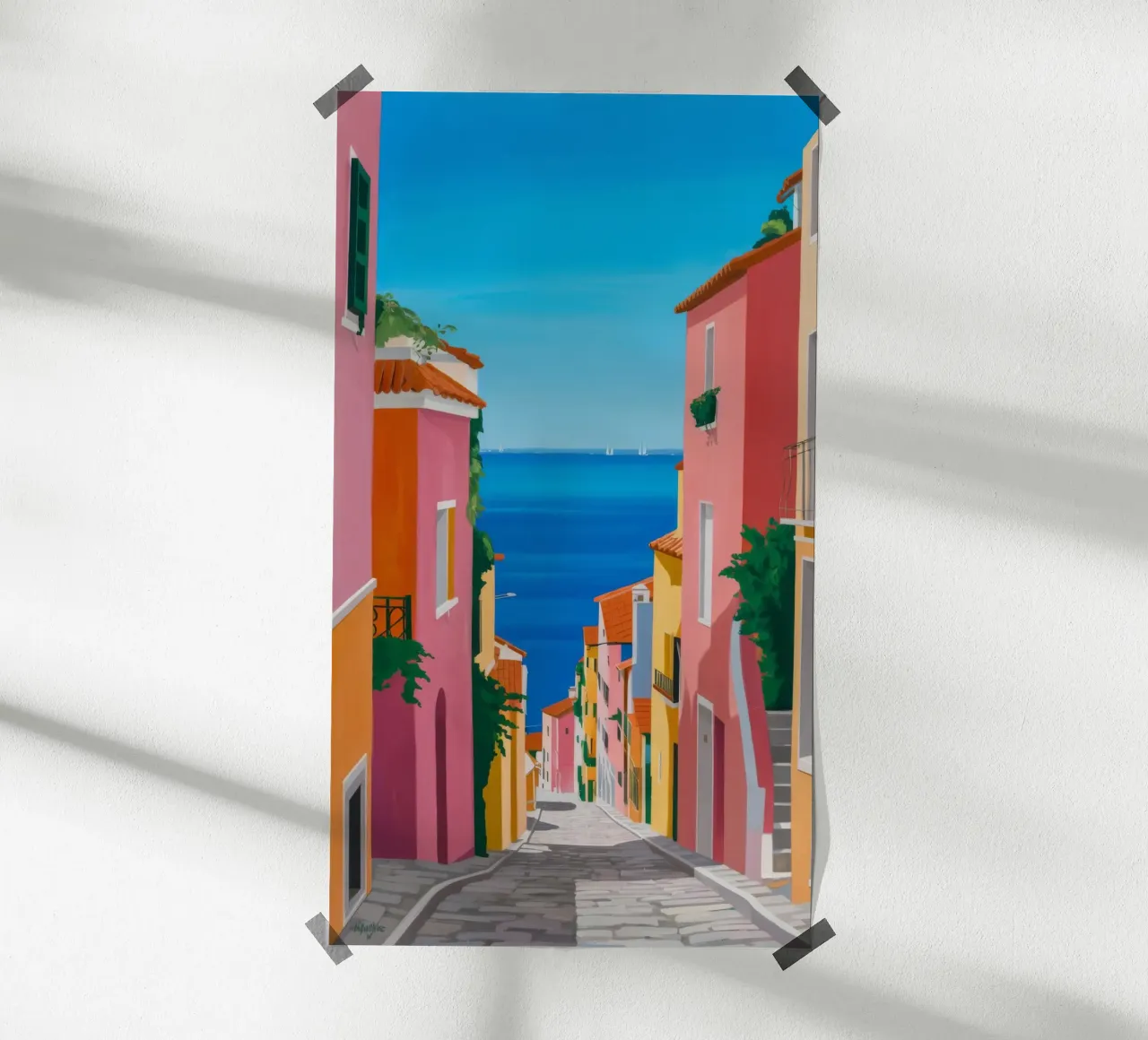 Der Weg zum Meer Poster von Jasper Rune