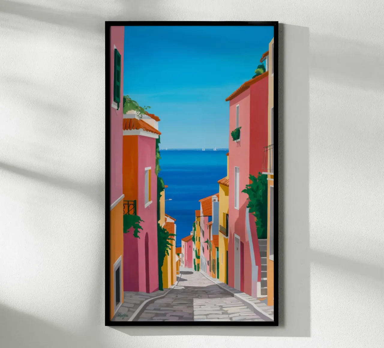 Der Weg zum Meer Poster von Jasper Rune