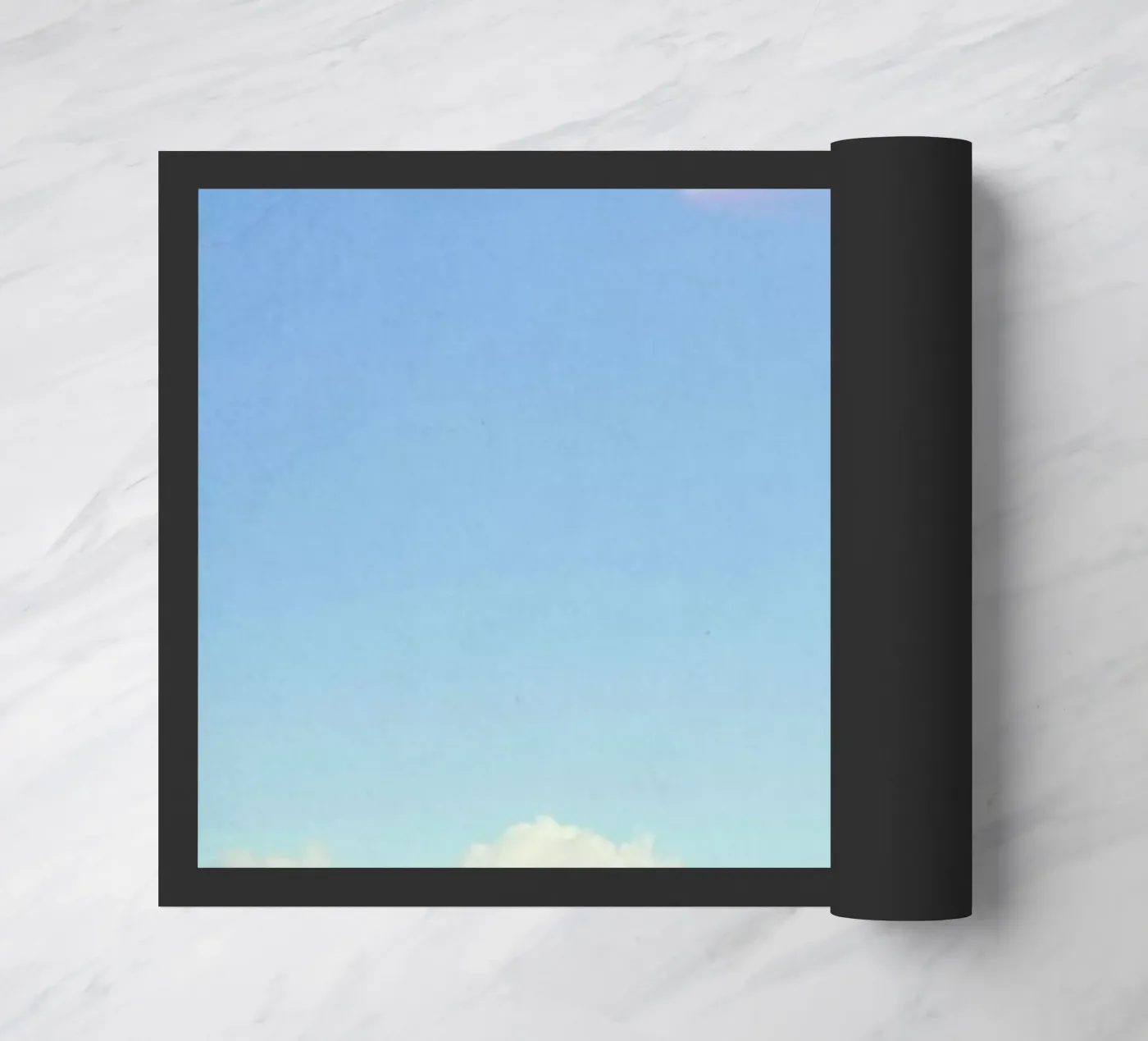 Mexico Beach doormat by Mina Teslaru