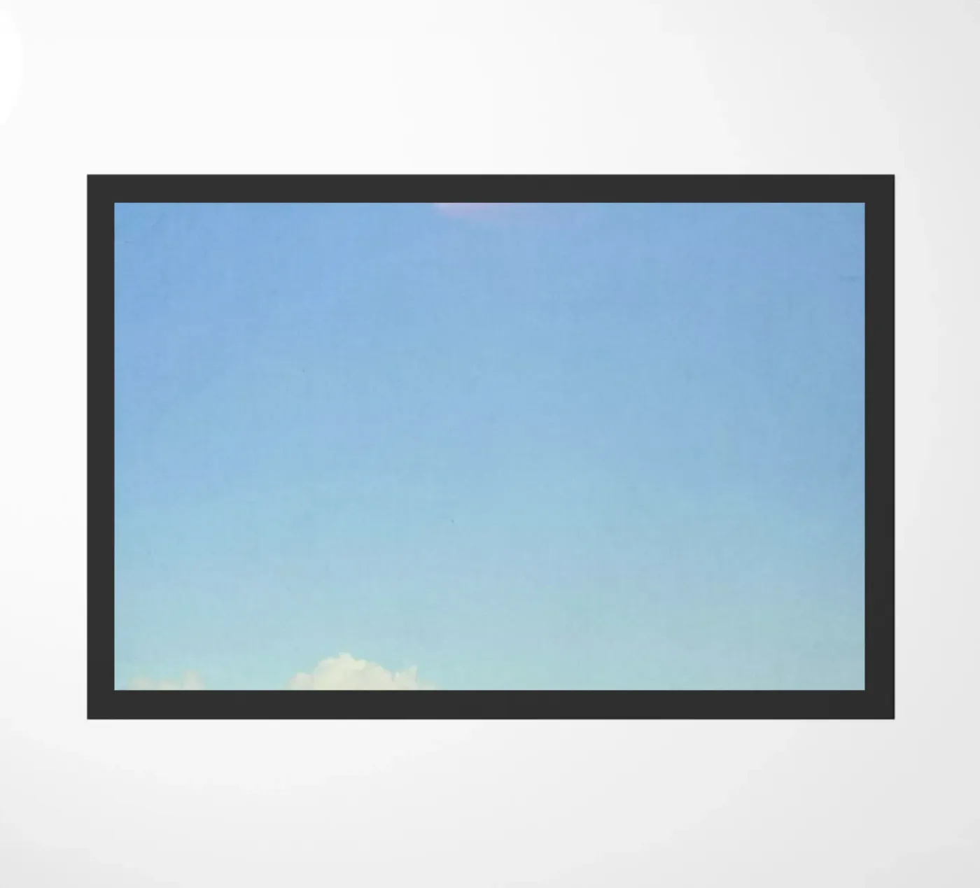 Mexico Beach doormat by Mina Teslaru