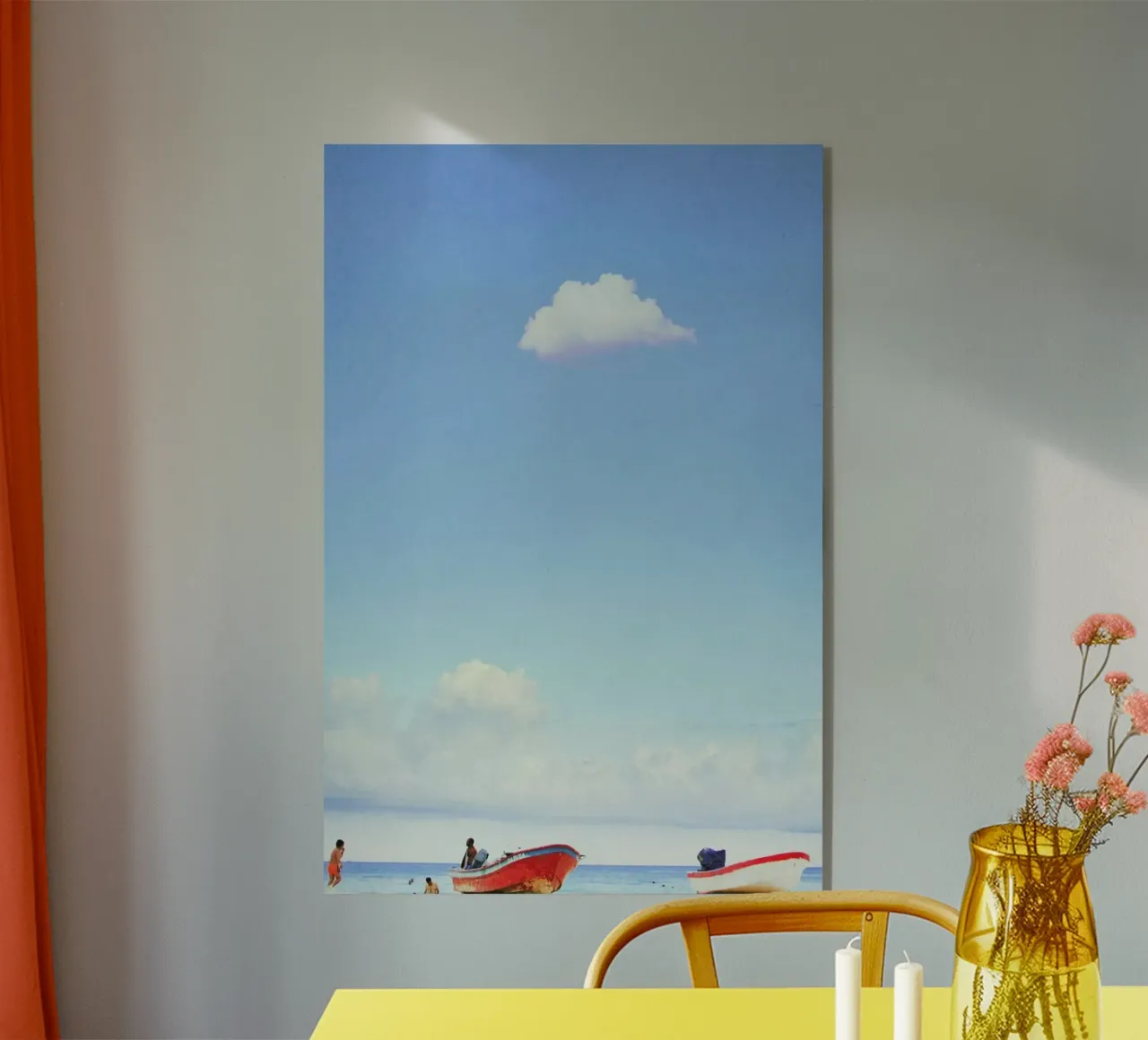 Mexico Beach plexiglass da Mina Teslaru