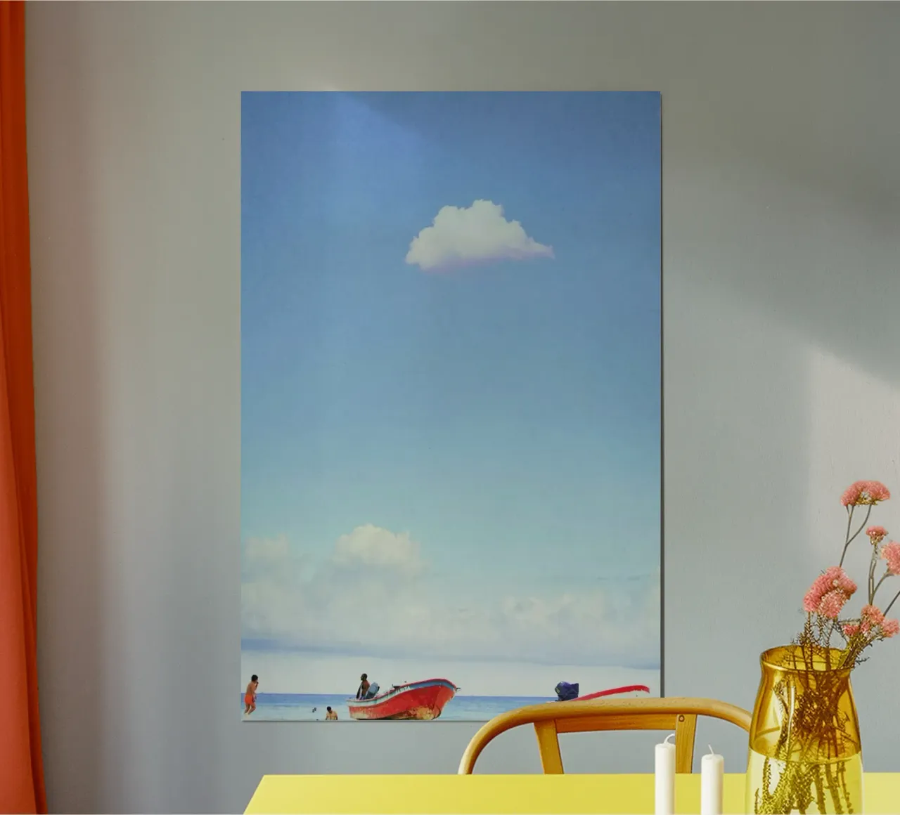 Mexico Beach poster da Mina Teslaru