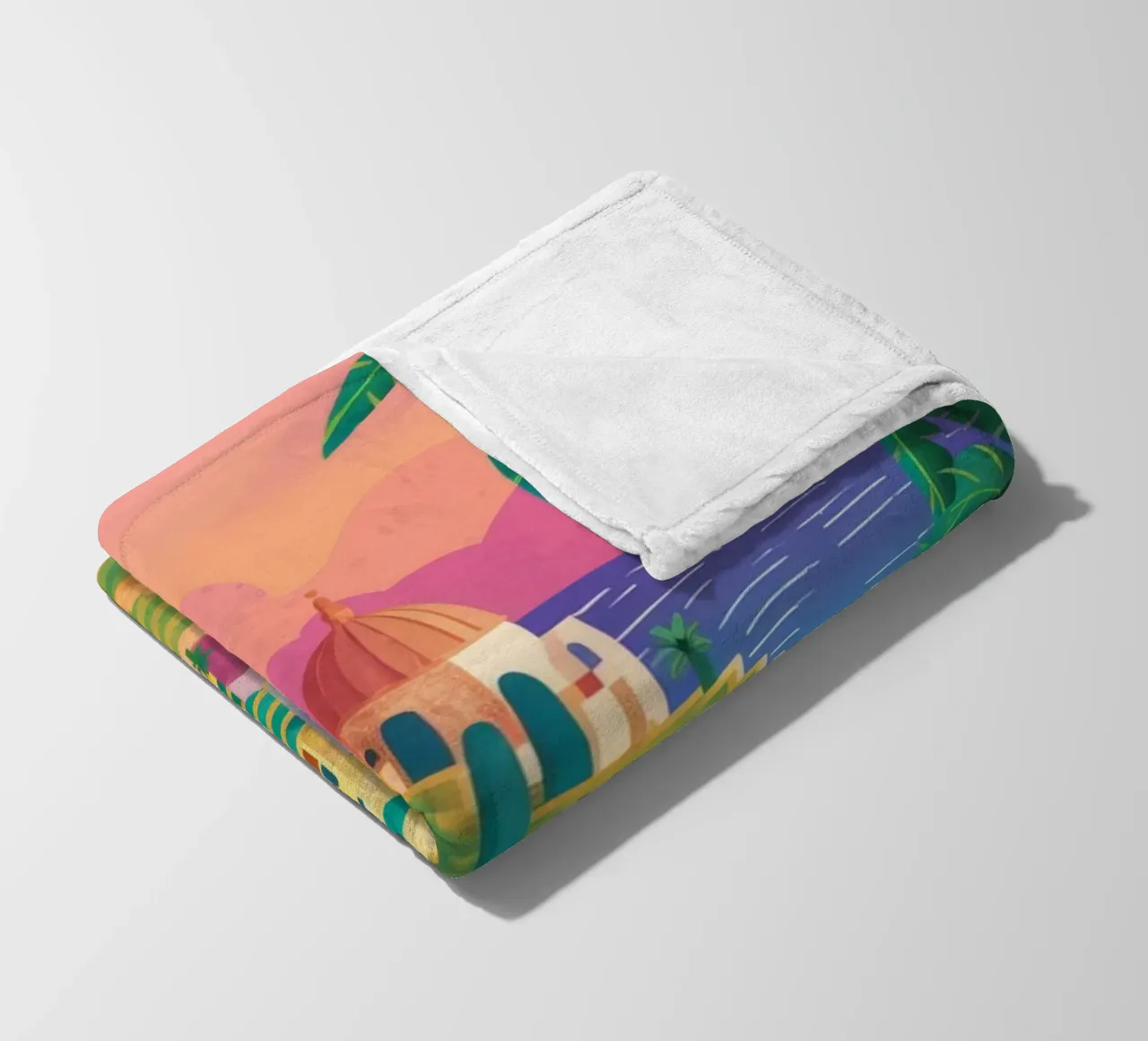 Daisy Dusk Seashore coperta in pile da Jasper Rune