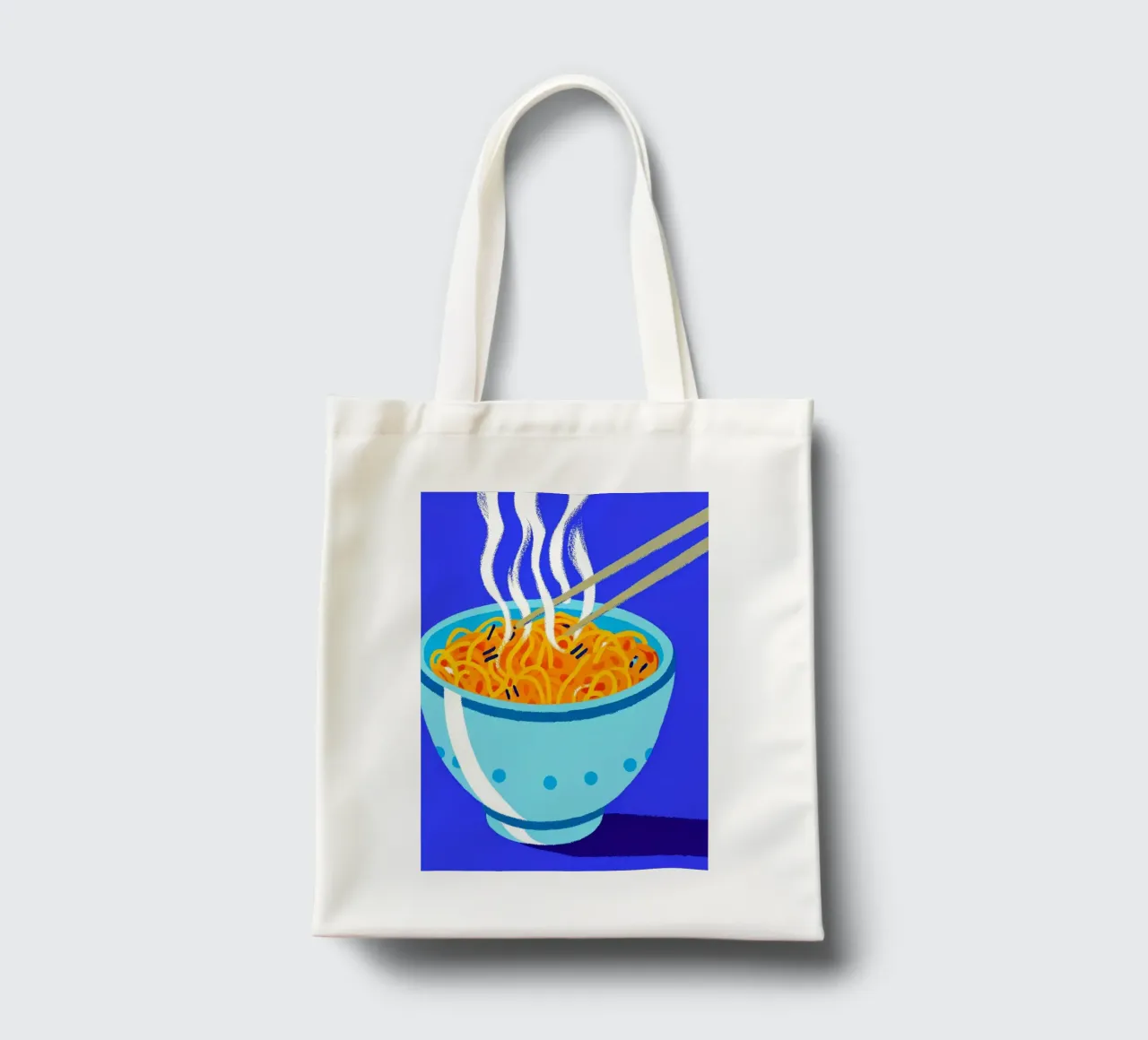 eating noodle tote bag by ralliness