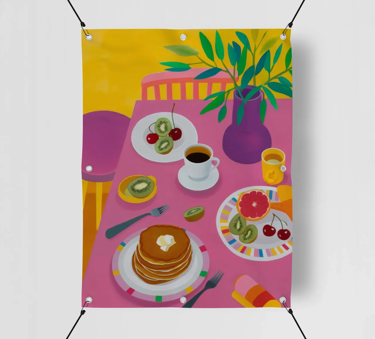 Avocado Toast Giardino telo in pvc da Aurora Muse