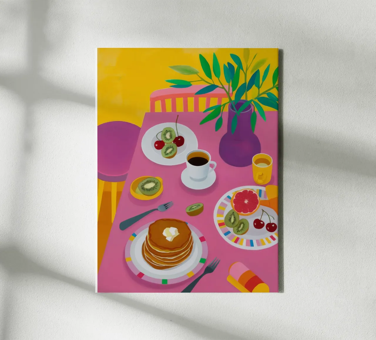 Avocado Toast Garden canvas by Aurora Muse