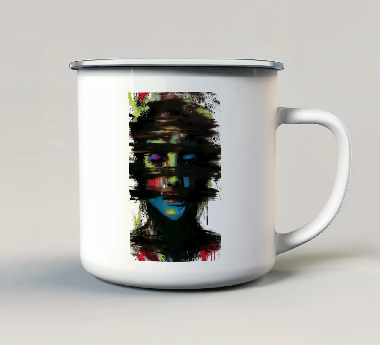 Strati nascosti tazza in smalto da KUNSTstück