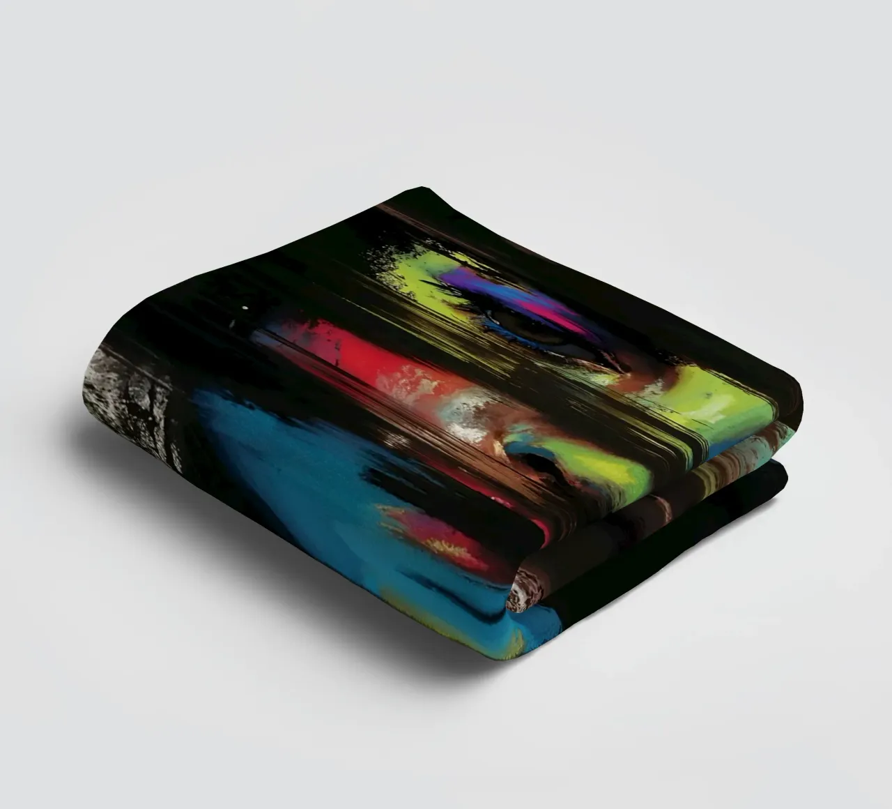 Hidden Layers towel by KUNSTstück