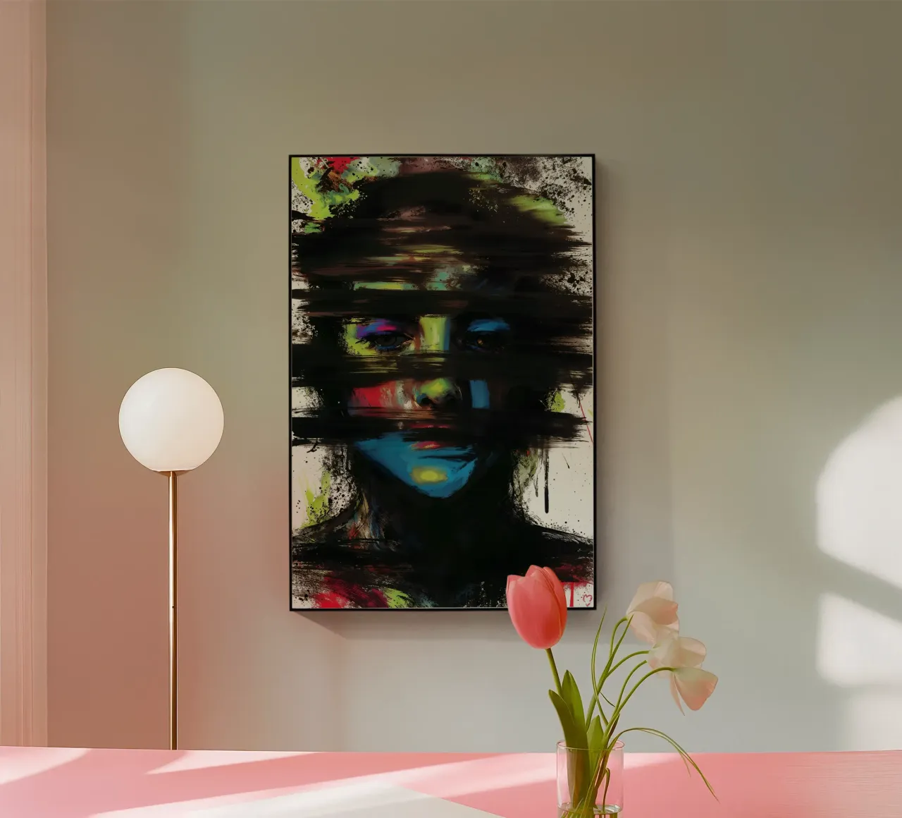 Verborgene Schichten Acryl-Glas von KUNSTstück