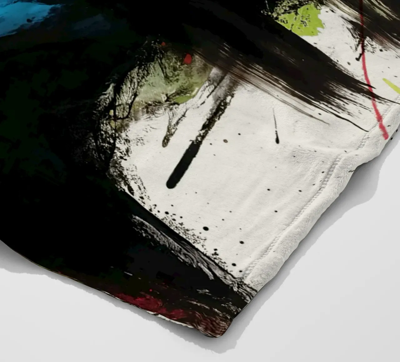 Hidden Layers fleece blanket by KUNSTstück