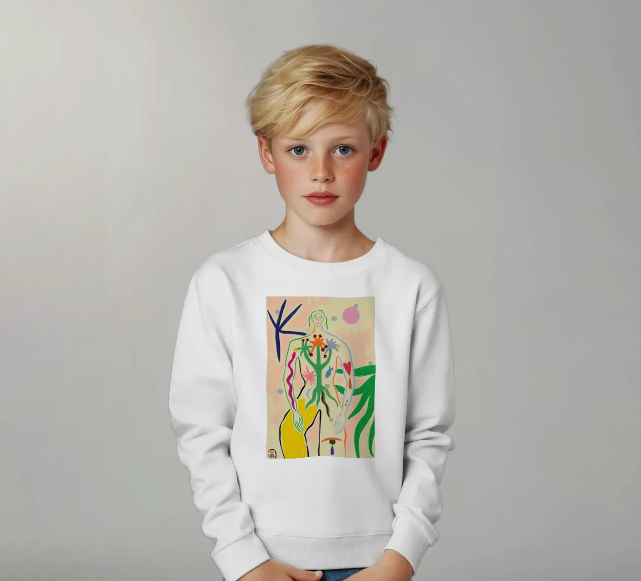Inner Growth felpa bambino da Sandra Poliakov