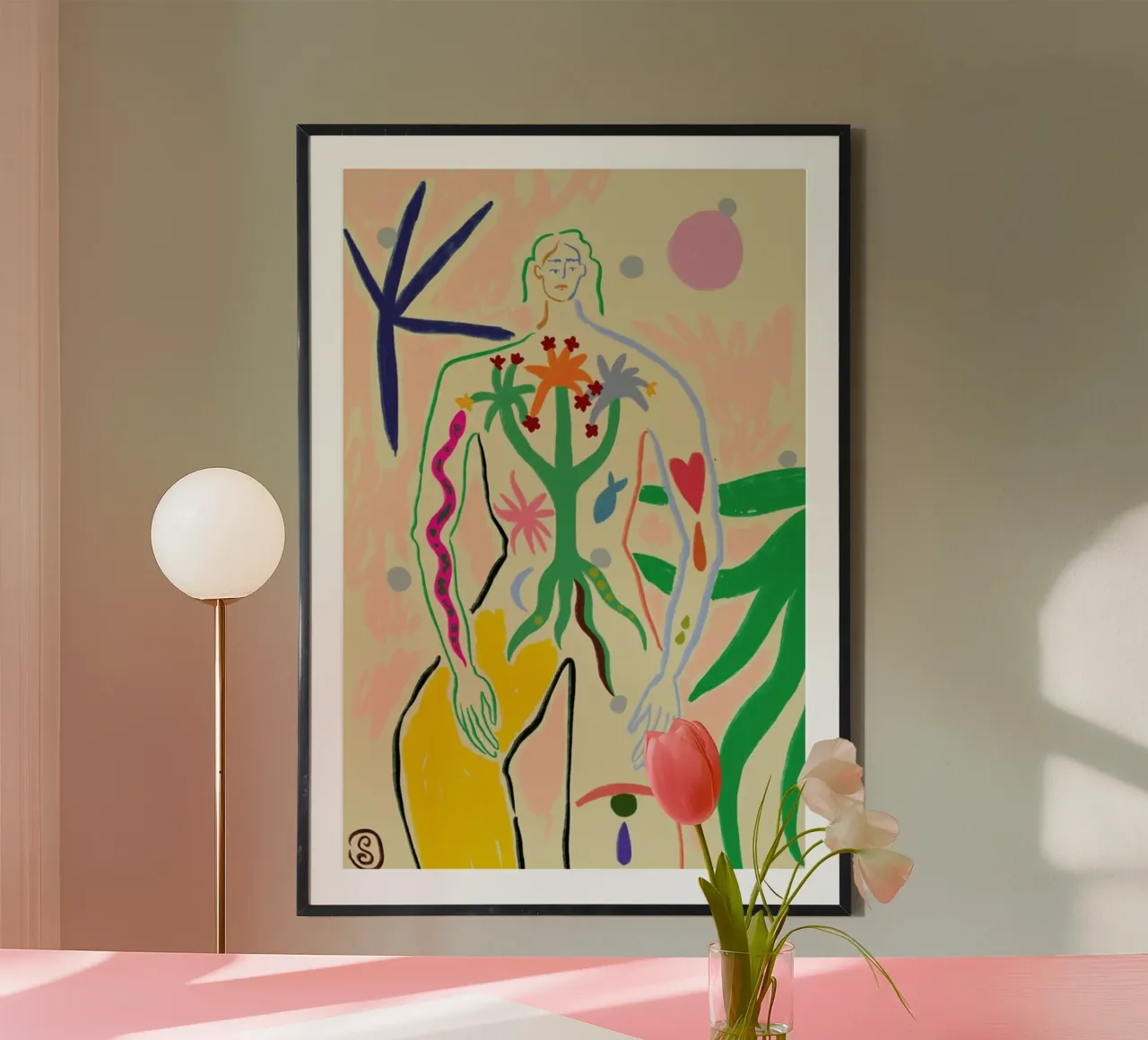 Inner Growth poster da Sandra Poliakov