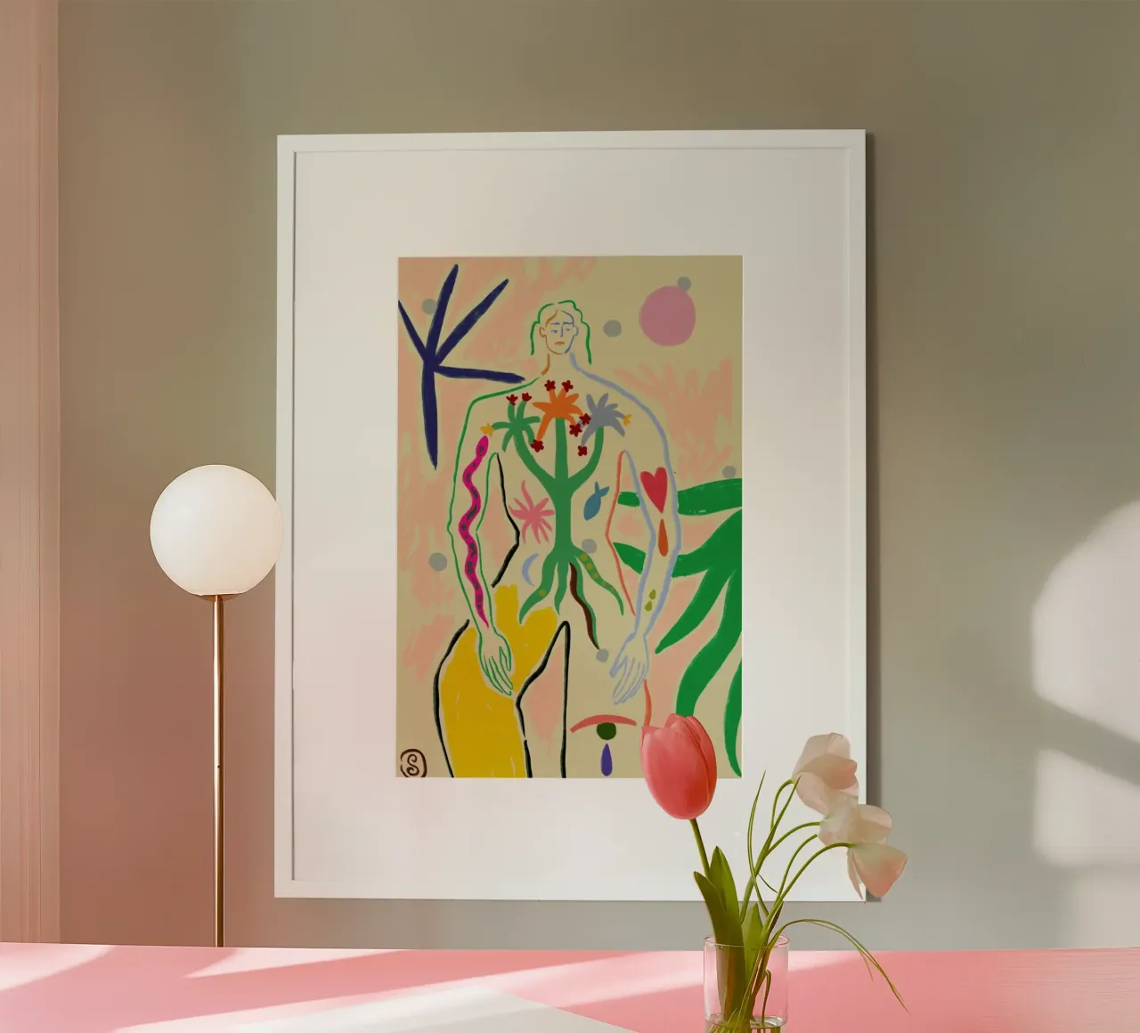 Inner Growth poster da Sandra Poliakov