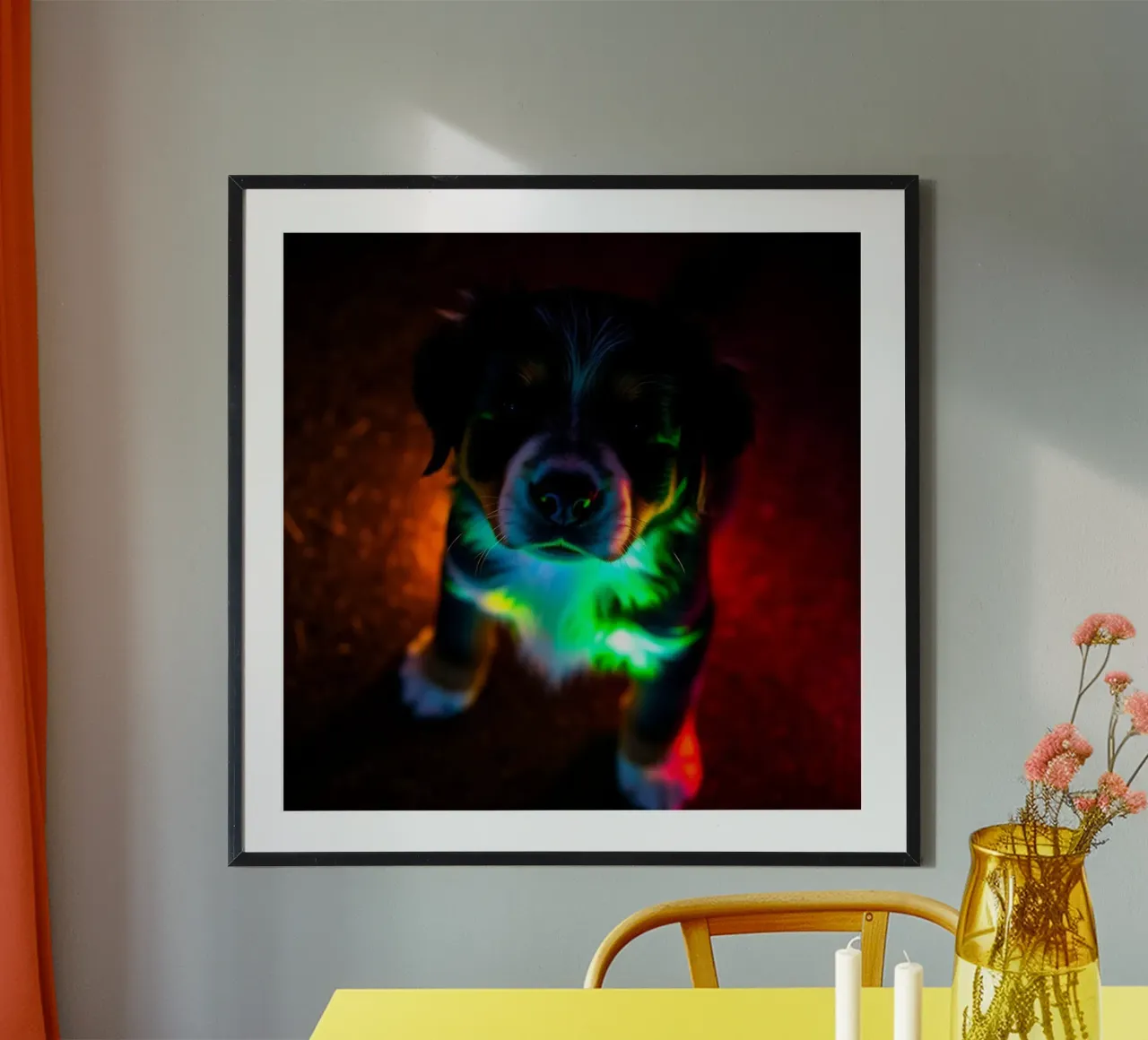 cuccioli carini #96 poster con telaio in alluminio da Yumis.Beargang.and.Me