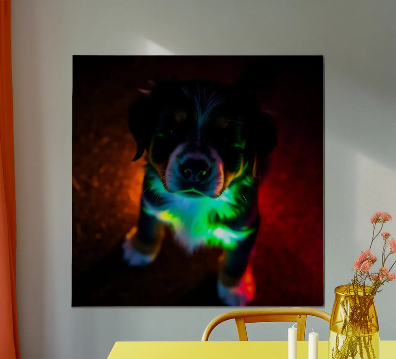 cuccioli carini #96 poster con telaio in alluminio da Yumis.Beargang.and.Me