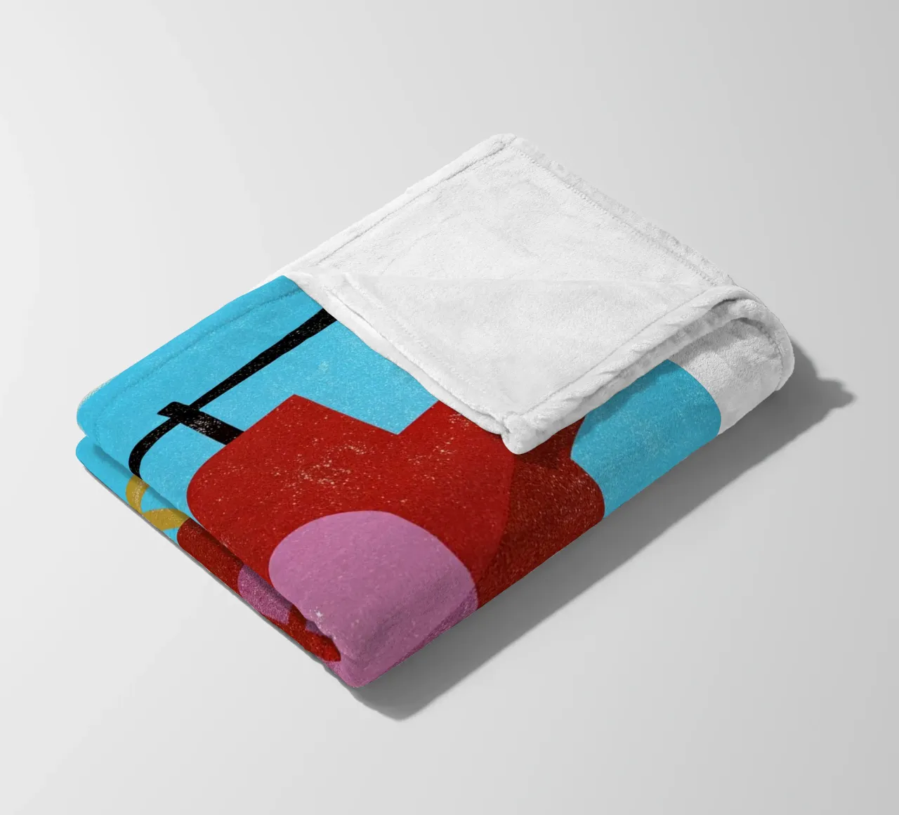 elicottero retro art coperta in pile da ralliness