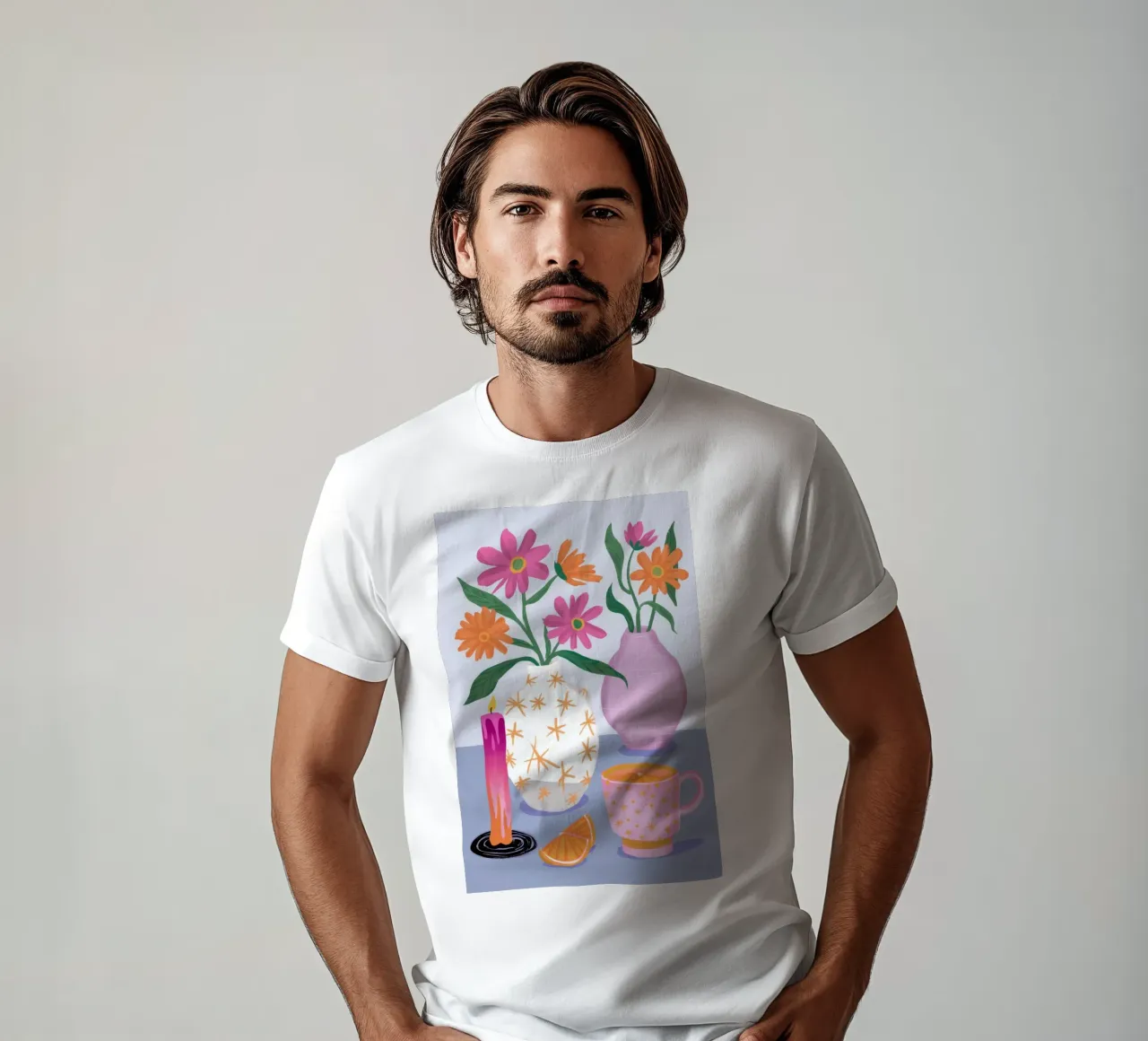 Vase à thé Matin t-shirt de Aurora Muse