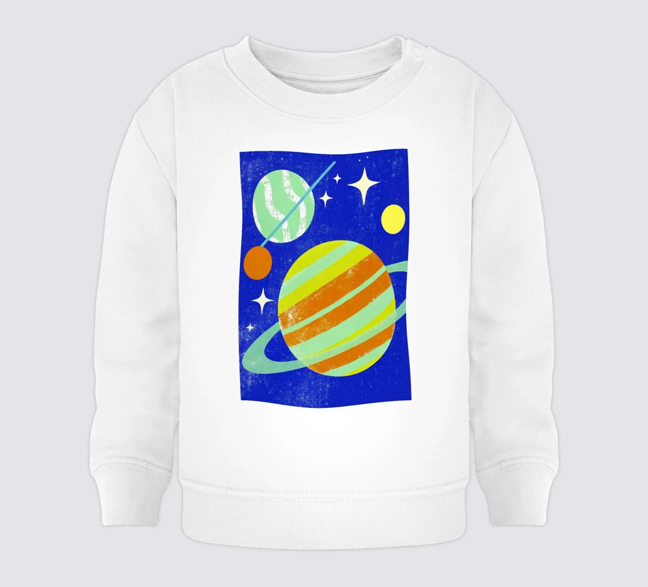 pianeti jupiter art felpa neonato da ralliness