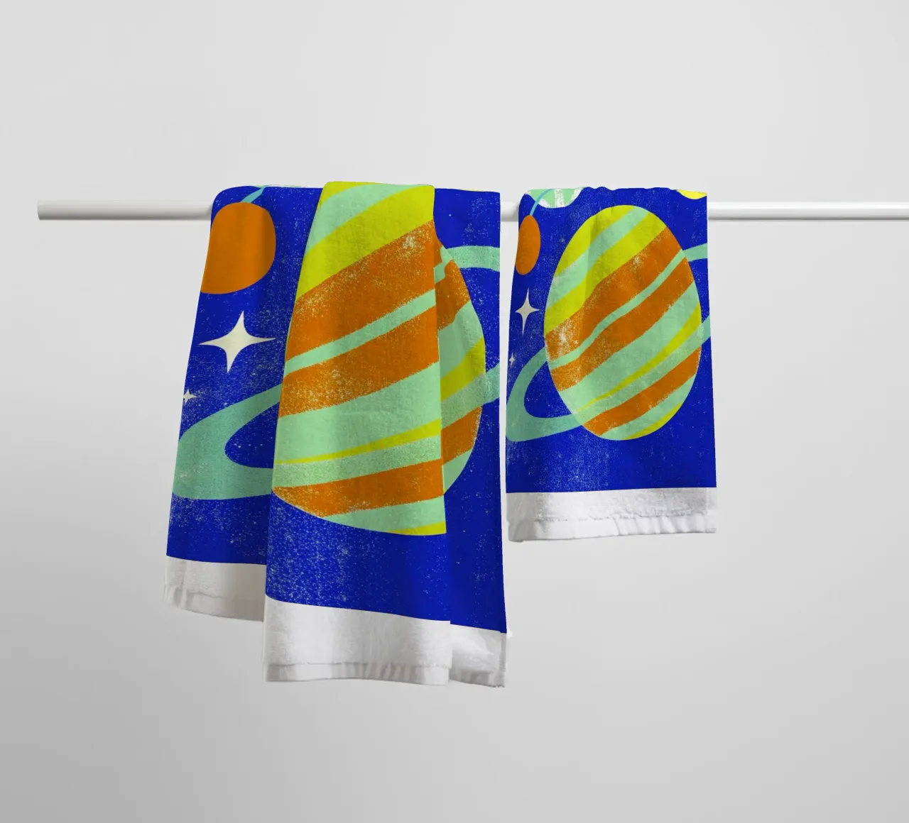 jupiters planets art towel by ralliness