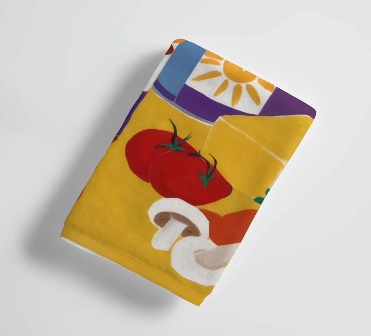 Kitchen Shelf Colors towel by Aurora Muse