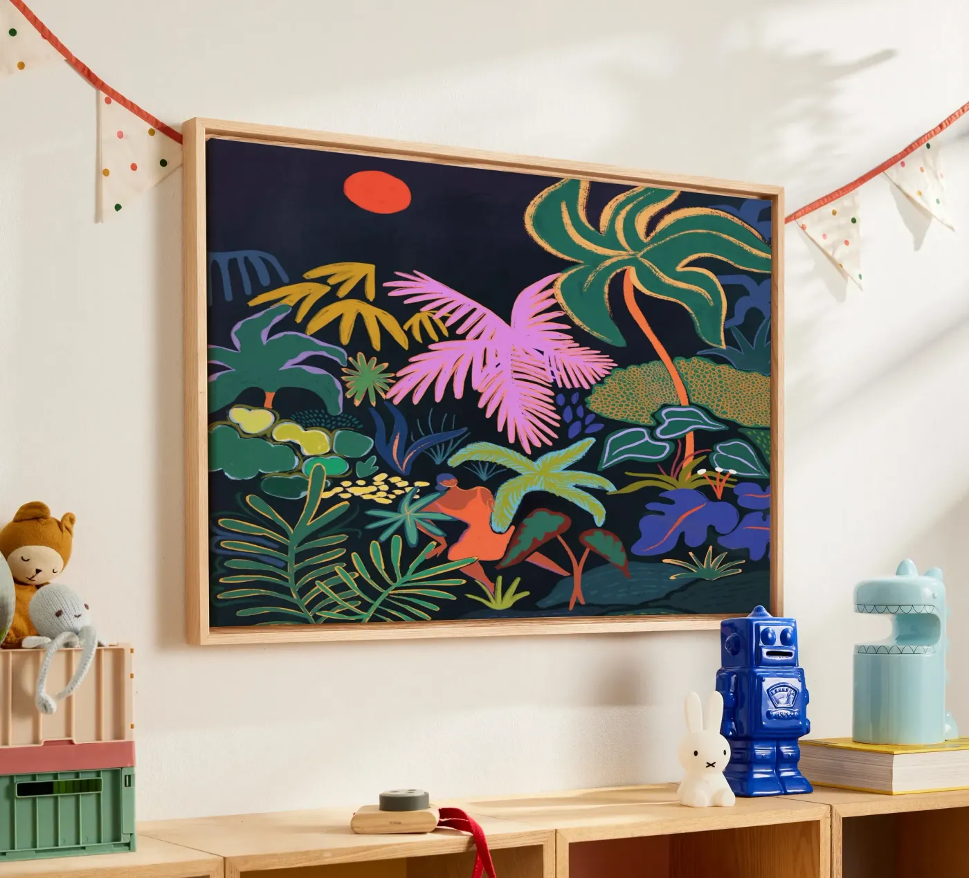 Lost Leinwand von Arty Guava