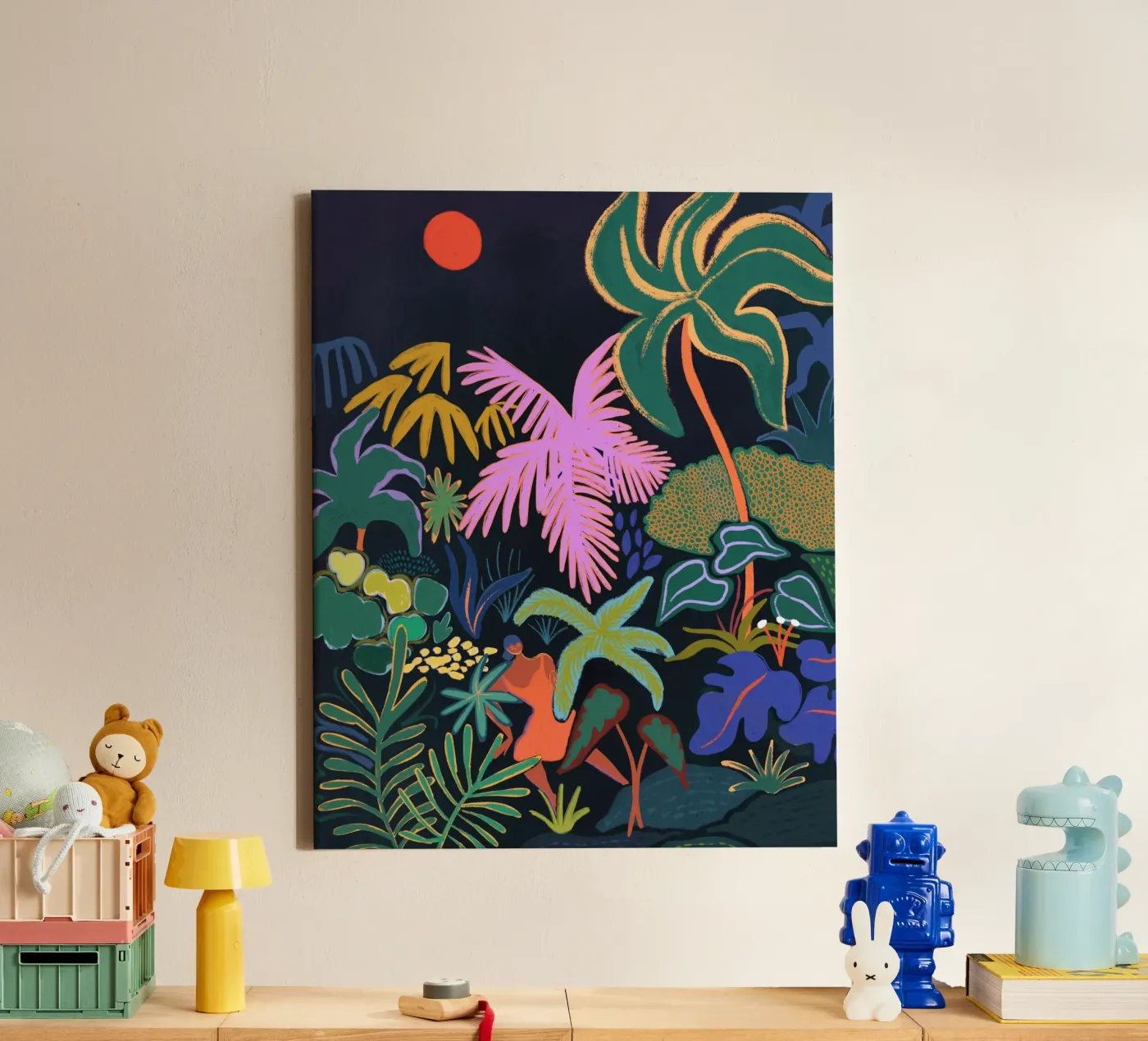 Lost Leinwand von Arty Guava