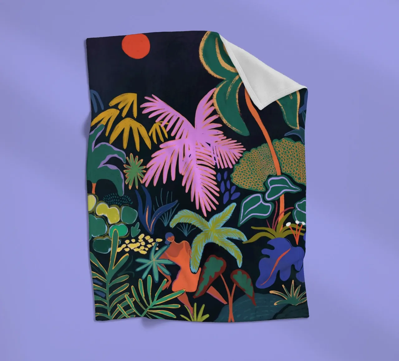 Lost Fleecedecke von Arty Guava