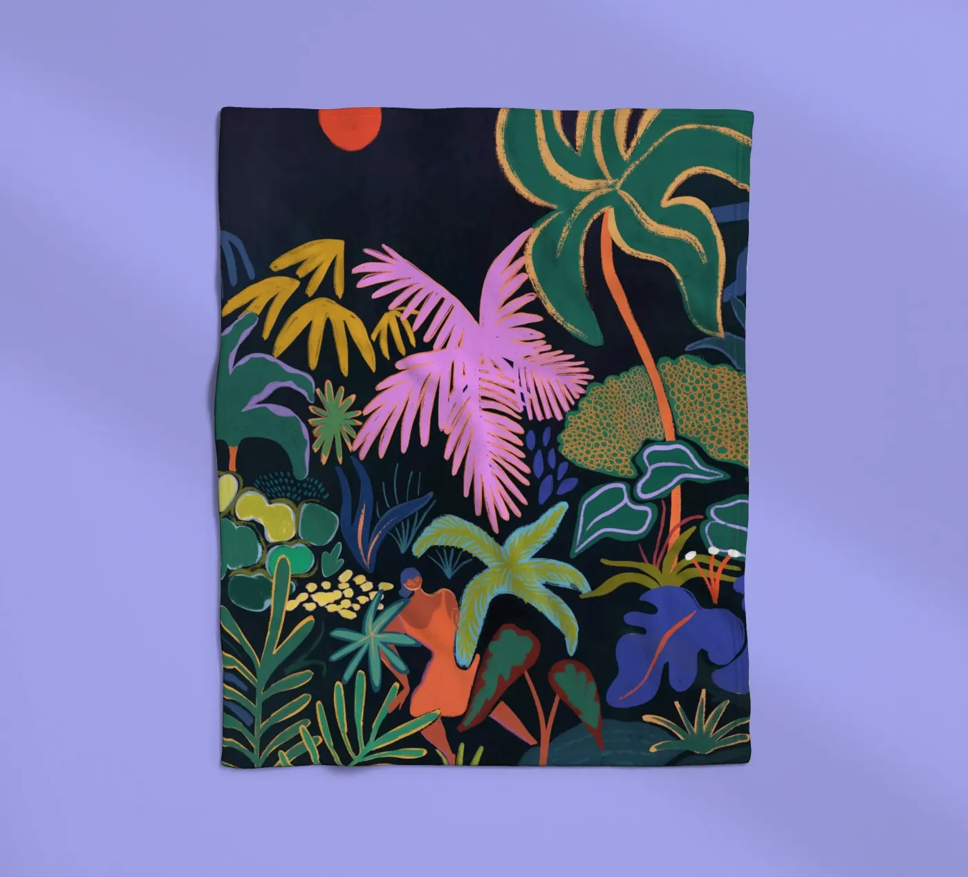 Lost plaid polaire de Arty Guava