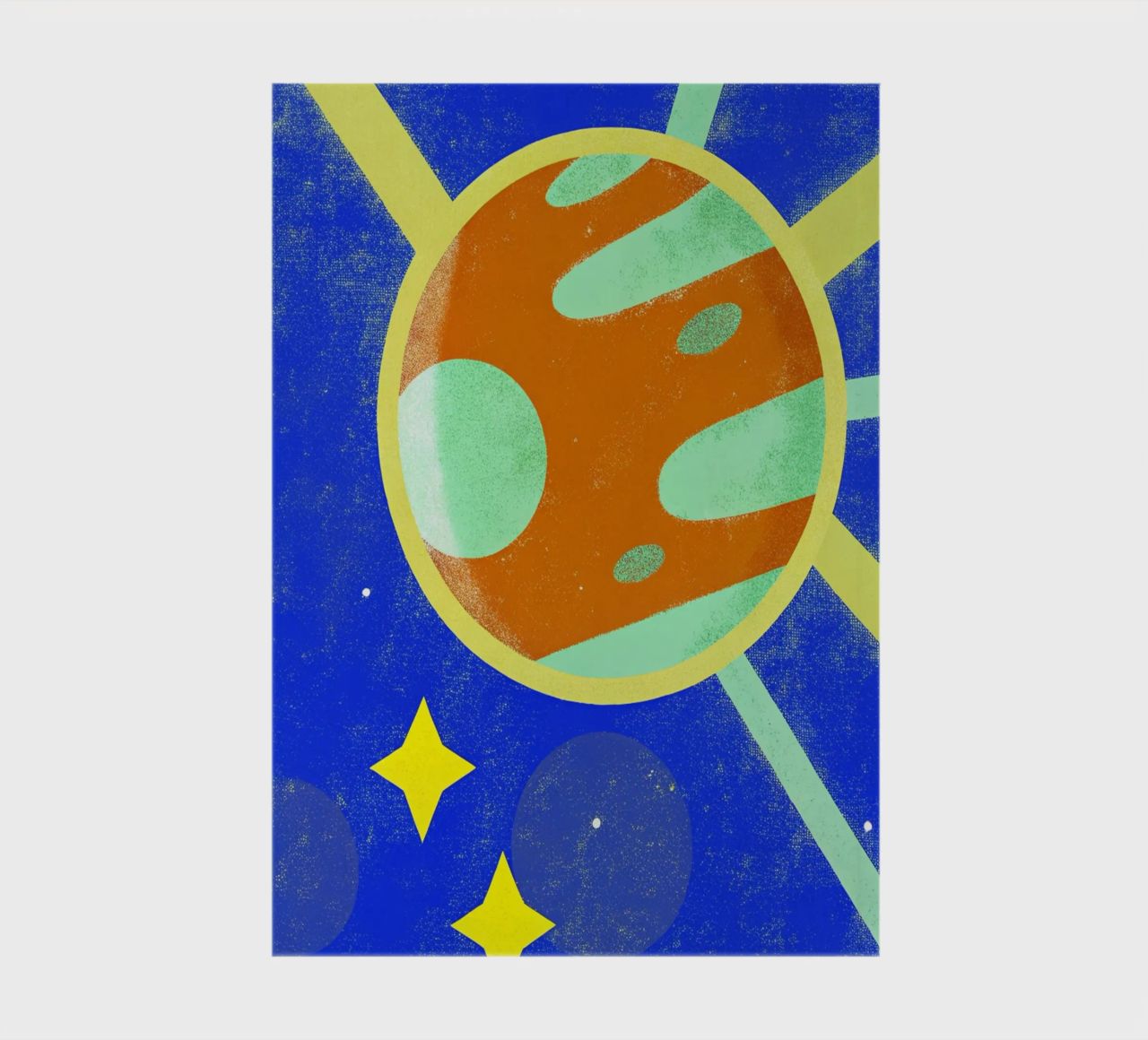 plane in the space notebook by ralliness