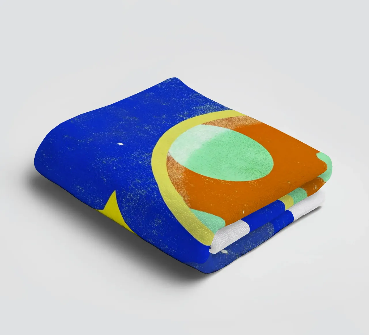 plane in the space towel by ralliness