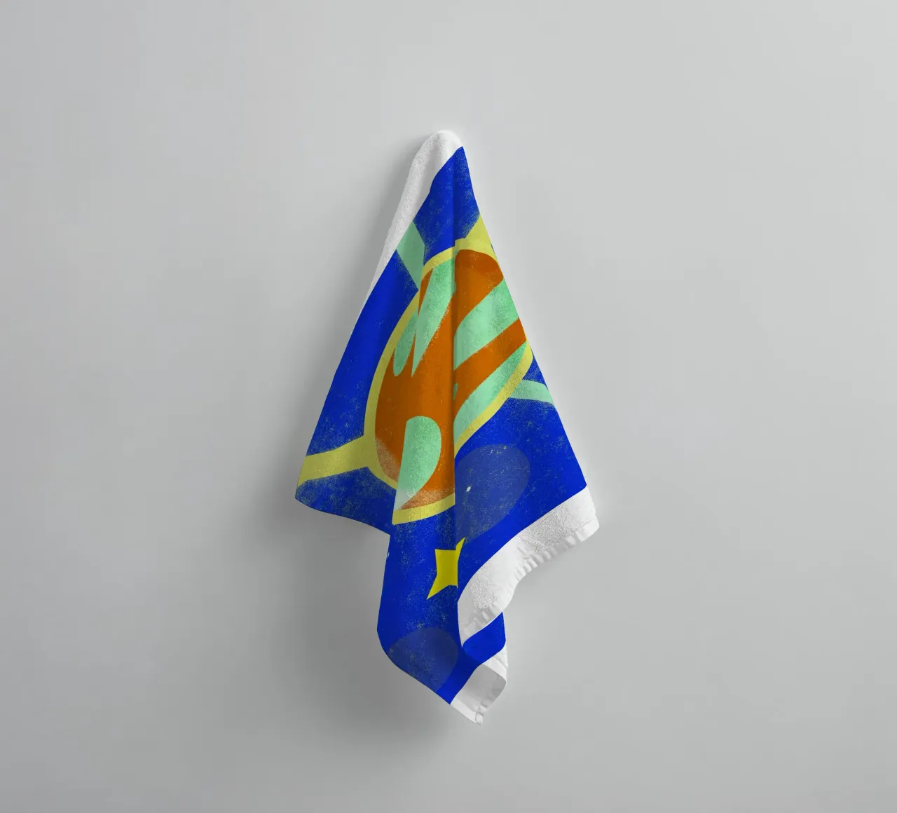 plane in the space towel by ralliness
