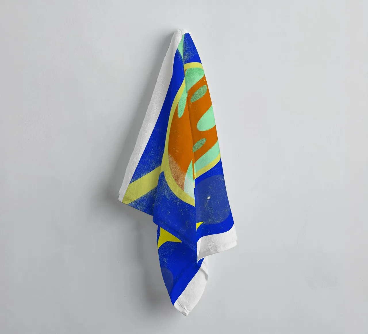 plane in the space towel by ralliness