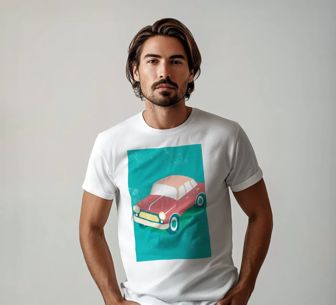 arte automobilistica retrò t-shirt da ralliness